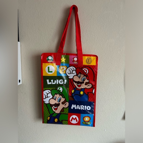 Super Nintendo World Mario Reusable Tote Bag Universal Studios - Picture 1 of 6